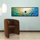 5D Diamond Painting Mosaic Kit Rhinestone Two Birds On the Tree Cross Stitch