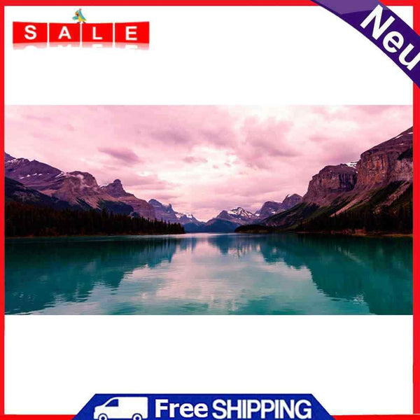 Hand Painted Digital Picture Landscape Frameless Painting By Number Handicraft