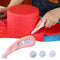 Fondant Cutter and Embossing Embosser Tool Cutter Stitching Cake Y0T0 Tool U6O7