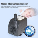 1000L/H 15W Submersible Aquarium Ultra-quiet Landscape Fish Tank Pond Water P