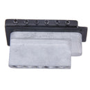 Tremolo Bridge Set for Strat Electric Guitar Standard Replacement (Black)