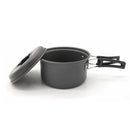 Hiking Outdoor Picnic Tableware Pot Aluminum Camping Cooking Cookware Utensils
