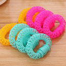 Hair Curler without Heat Donut Curling Hair Styling Tool for Curly Hair (S)