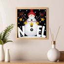 Diamond Painting Christmas Round Rhinestone Wall Picture Decor