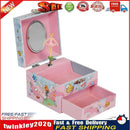 Jewelry Storage Organizer Music Box Girls Birthday Christmas Gift (Pink) Newly
