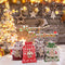 Christmas Burlap Bags with Drawstring Packaging Burlap Pouches Xmas Gift Bags