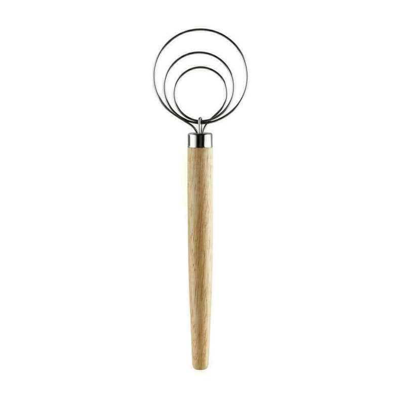 Steel Danish Dough Whisk Blender Cake Bread Dough Pastry F5T7 R5W3 Stick V8K9
