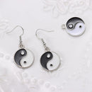 Making Gift Tai Chi Charms Yin Yang Pendant Jewelry Accessories White Black