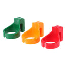 3pcs/Set Sewing Thimble Threaded Plastic Ring Cutter Finger Thimble Thre