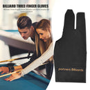 Billiards Three Fingers Glove Spandex Left Hand Snooker Billiard Glove Free S