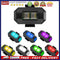 LED Emergency Strobe Lights Kit 7 Colors Aircraft Pilot Light for Car SUV