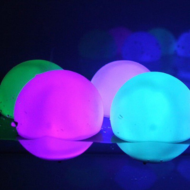 #A Led Glowing Beach Ball Glow Pool Toys Luminous Pvc Material for Children Pres