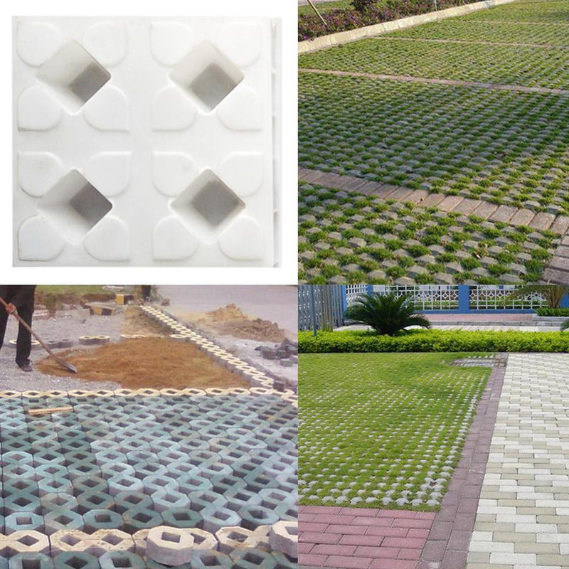 DIY Garden Path Lawn Concrete Brick Mold Paving Propylene Walkway Pavement