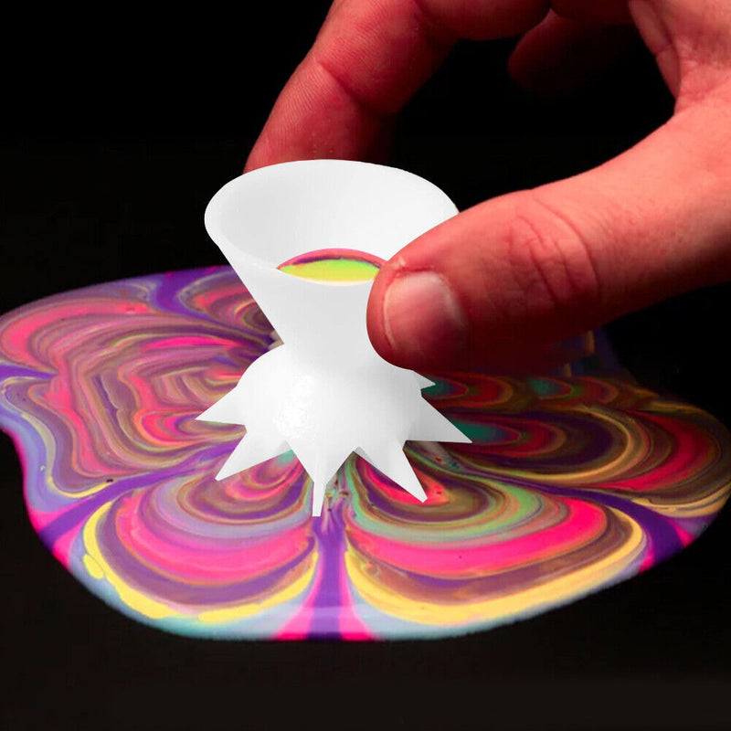 Mini Paint Pouring Funnel Pouring Cup DIY Making Acrylic Paint Painting Tools