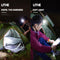 Yellow Light Multi-function Induction Headlamp Strong Headlight Work Lamp