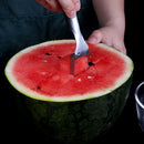 Multifunctional Melon Cutting Fork Stainless Steel Fruit Cutter Kitchen Supply