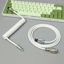 2 in 1 Spring Wire for Mechanical Keyboard Type-C To USB Computer Accessories