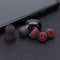 6pcs In Ear Earphone Silicone Earbuds Replace for KZ Headset (Gray+Red) Newly