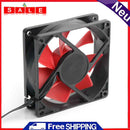 Computer Case 80mm Fan 3Pin+4Pin Radiator Cooler 12V Chassis Water Cooling Fans