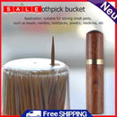 Toothpick travel seal storage box portable wood toothpick holder needle