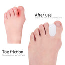 1 Pair 2pcs Toes Separator Bone Thumb Orthotics Hallux Valgus Corrector (B)