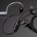 2Pin Acoustic Tube PTT MIC Earpiece Earphone for Baofeng UV5R Screwdriver HYT Radios
