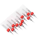 10pcs Circuit Board PCB Drill Bits Tungsten Steel Twist Drill Bits (0.2mm) Newly