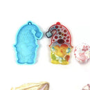 Garden Elves Mold Silicone Moulds Christmas Keychain Molds Jewelry Making Tool