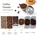 Refillable Reusable Capsule Coffee Filter Pods for Nespresso Vertuo Next