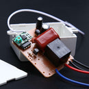 Wireless ON/OFF 1 Ways 220V Lamp Remote Control Switch Receiver Transmitter