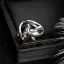 2Pcs/Set Simple Adjustable Alloy Shark Open Ring Unisex Party Jewelry W7M8 best