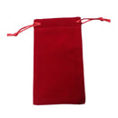 2pcs Vevet Altar Tarots Tablecloth with Bags Board Game Supplies (Red) Newly