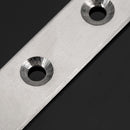 Stainless Steel Doors Hinges Rotating Concealed Upper Lower Hinge (100mm)