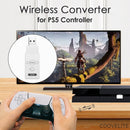 Wireless Gamepad Converter for PS5/Switch/PC USB Bluetooth Controller Receiver