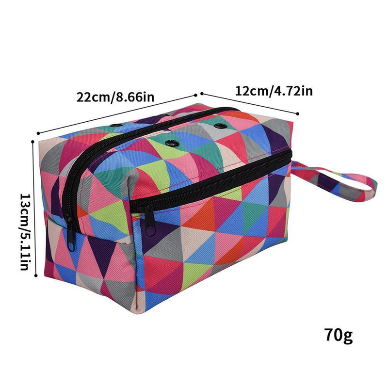 Crochet Hooks Thread Yarn Storage Bag Sewing Kit Organizer Holder Pouch (2)