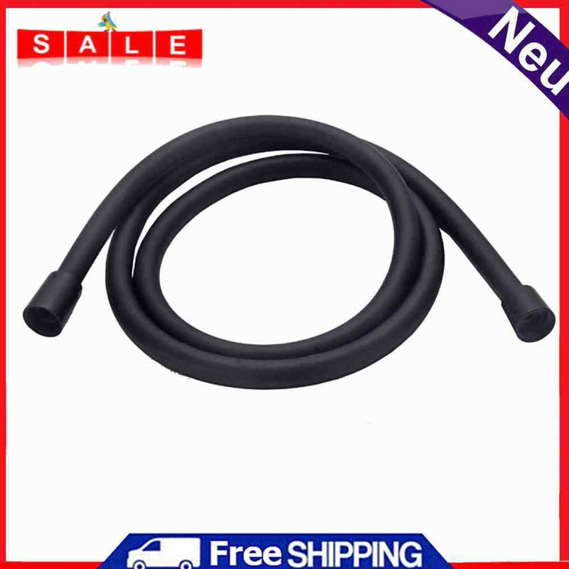 Shower Hose Bathroom Explosion Proof Pipe 1.5m Flexible Matte Black