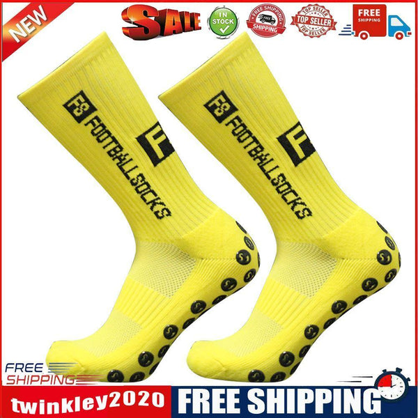 5pcsRound Silicone Suction Non Slip Football Socks Sport Training Sock
