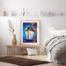Light in Wind Oil Paint By Numbers Kits Canvas Drawing DIY Coloring Picture