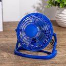 Mini USB Desk Fan Super Quiet Portable Cooling Air Cooler For Computer Laptop