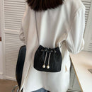 Rhinestone Women Shoulder Bag Chain Crossbody Bucket Messenger Handbags Purse