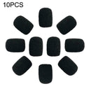 10PCS Microphone Headset Windscreen Sponge Foam Washable Mic Cover N7R4