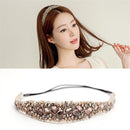 Women Girls Lace Hairband Rhinestone Headband Piece X4Z1 HOT Gifts F2U4 T5S3