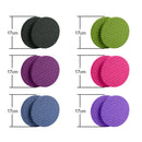 2pcs/set Fitness Anti-Brief Yoga Mats Cushion TPE Plank Workout Round Knee Pad