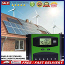 50A 12V/24V LCD Display PWM Solar Panel Battery Charge Controller Regulator
