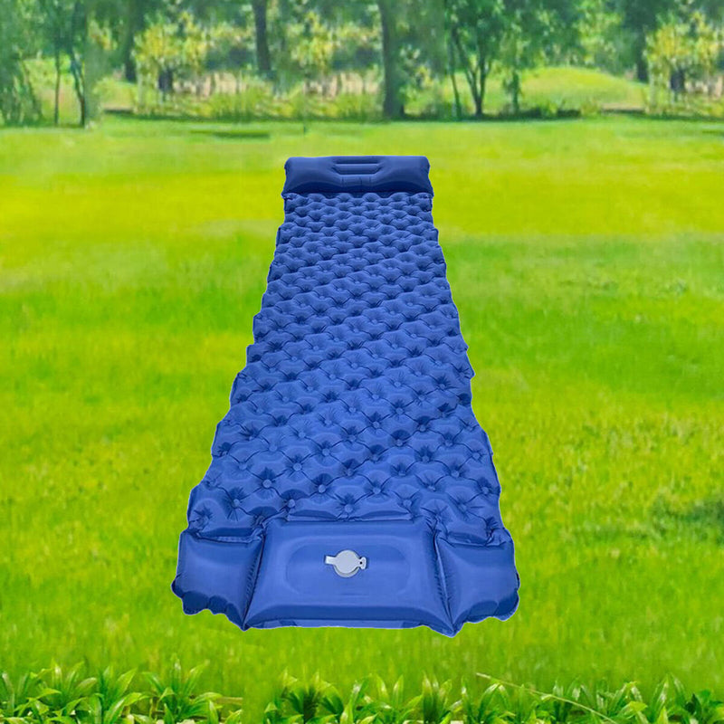 Selbstaufblasende Camping Auflage zusammenklappbare Isomatte Wander Trekking