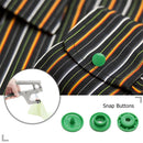Akaddy 50pcs T5 Push Button Buttons Lock DIY Baby Clothing Push Button (Size