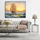 Painting By Numbers Kit DIY Vessel Canvas Oil Art Picture for Home Wall Decor