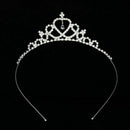 Rhinestone Tiara Hair Band Kid Girl Bridal Princessm Crown Headband X6Y4 V4N5