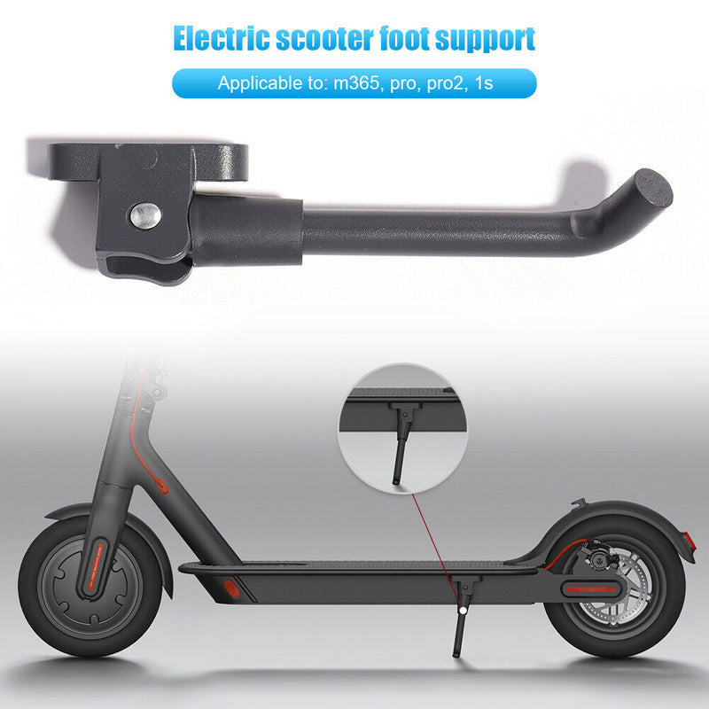 Electric Scooter Foot Support with Covers Screws for M365 Side Parking Stand