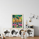 Rabbit Diamond Painting Kit Full Round Rhinestone Wall